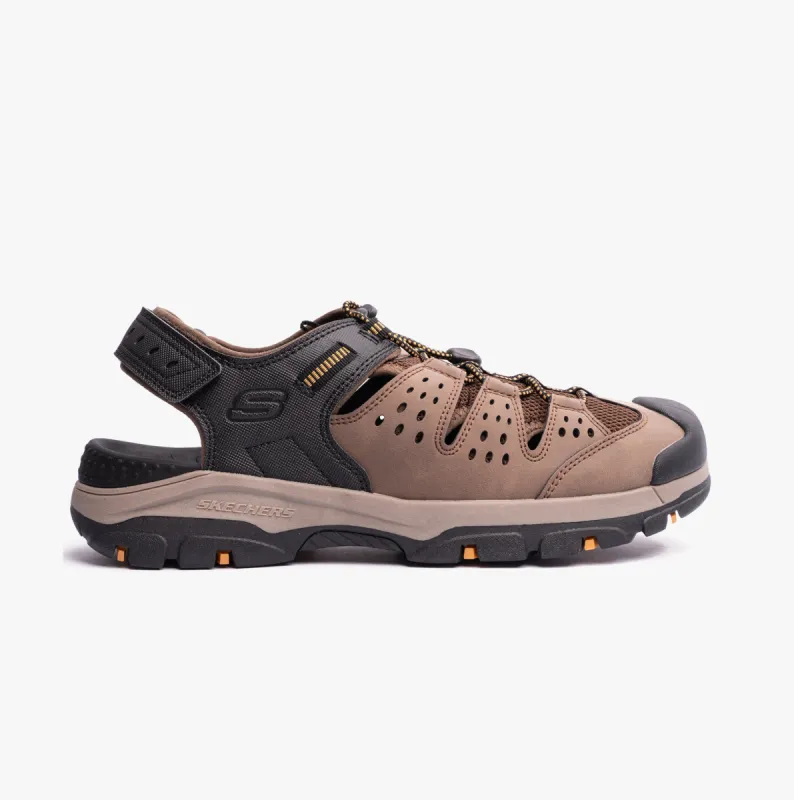 205113/BRBK TRESMEN - MENARD Mens Shoes Brown/Black made by Skechers