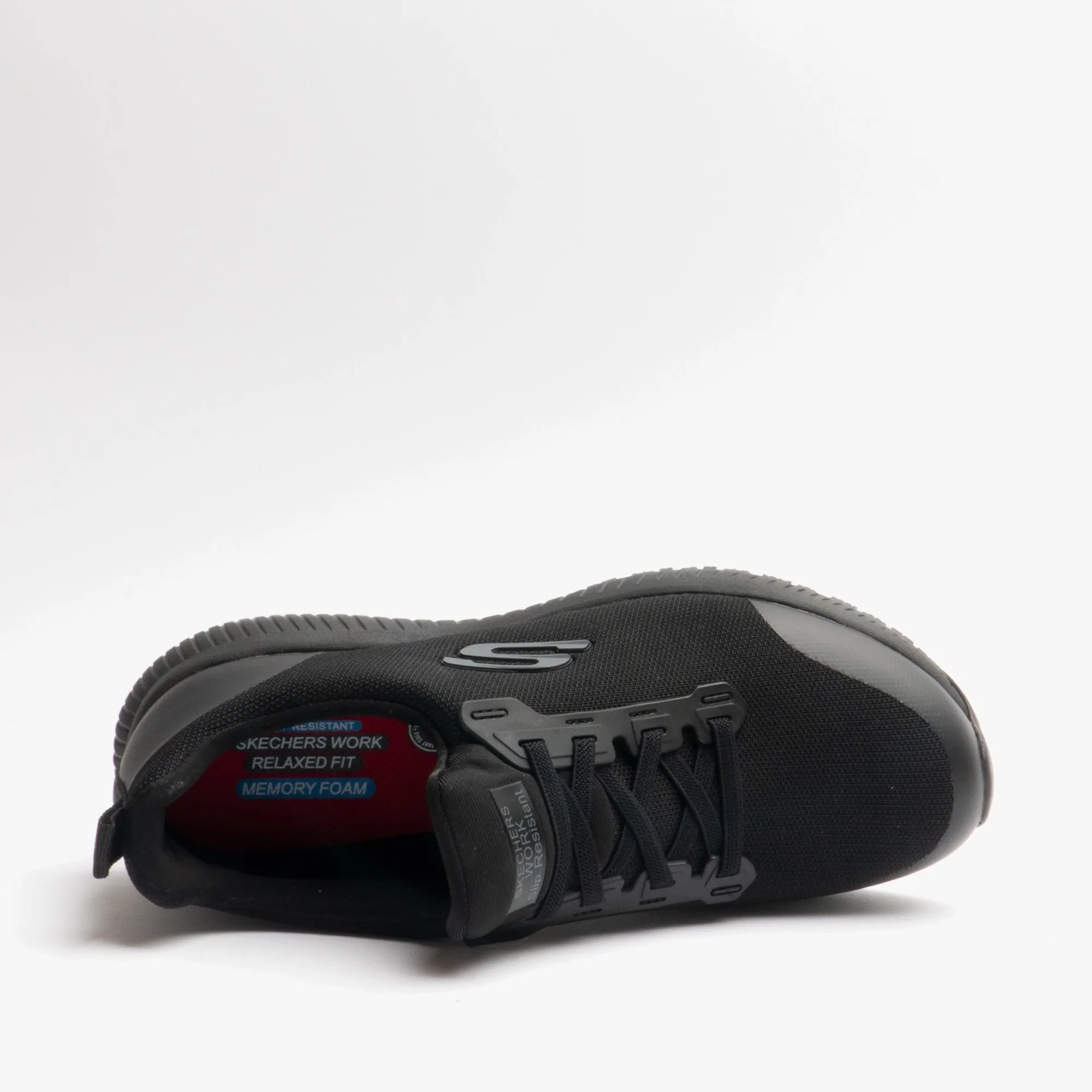 Skechers Work 77222EC SQUAD SR Womens Occupational Trainers Black sold by Shuperb product image thumbnail 4