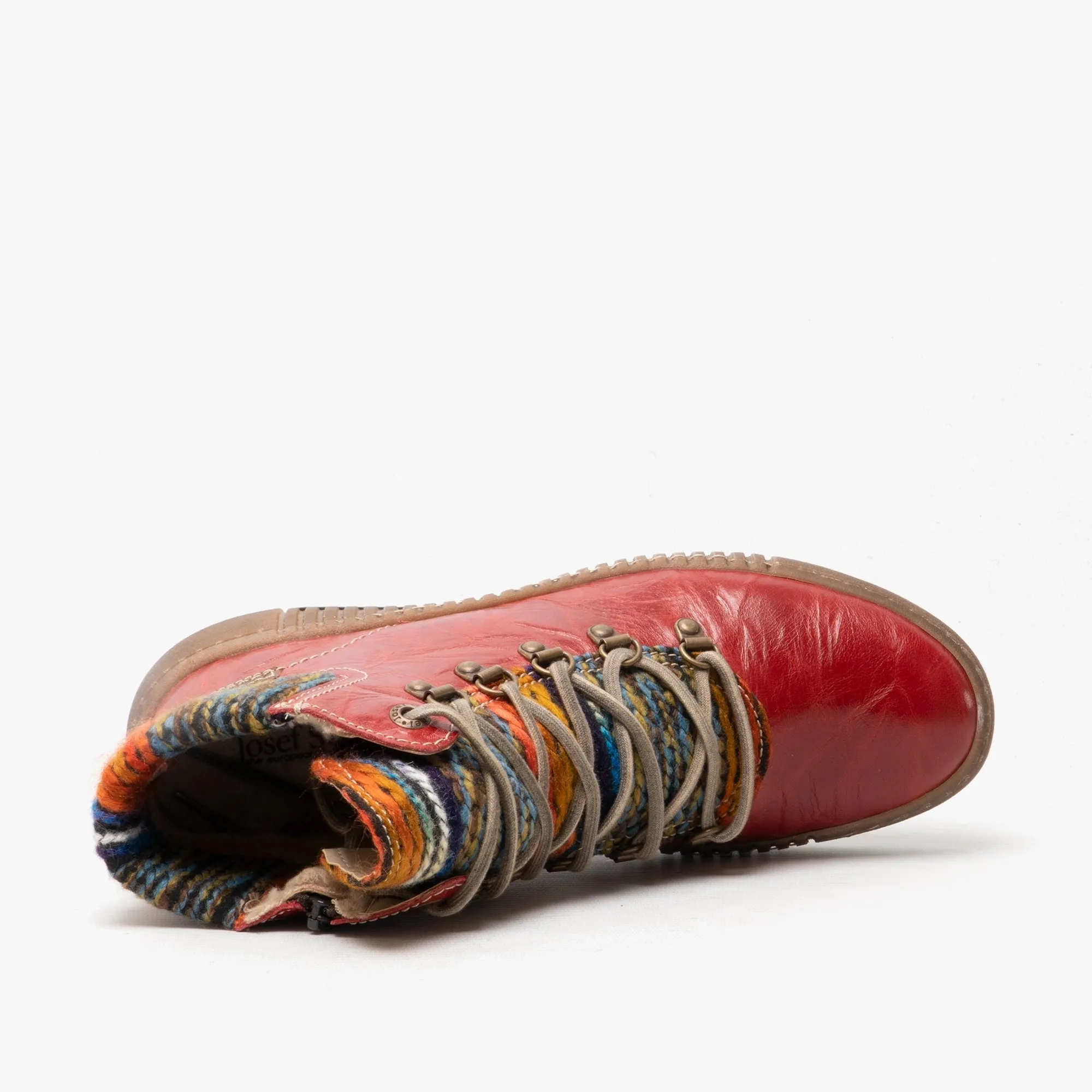 Josef Seibel MAREN 06 Womens Leather Ankle Boots Hibiscus sold by Shuperb product image thumbnail 5