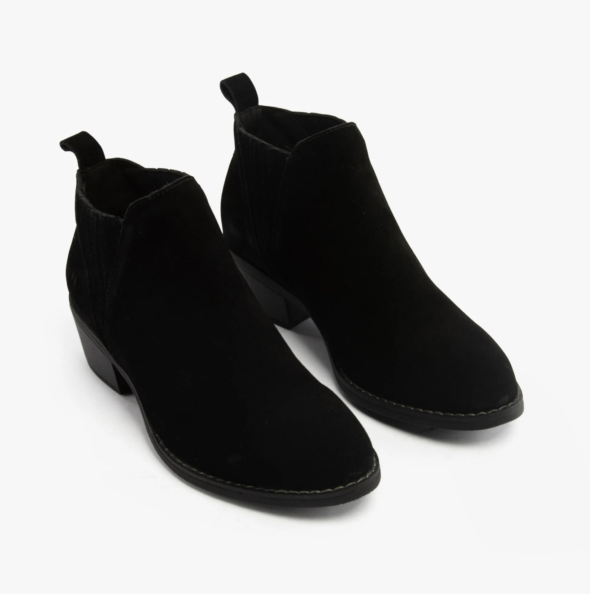 Hush Puppies ISOBEL Womens Leather Ankle Boots Black sold by Shuperb product image thumbnail 3