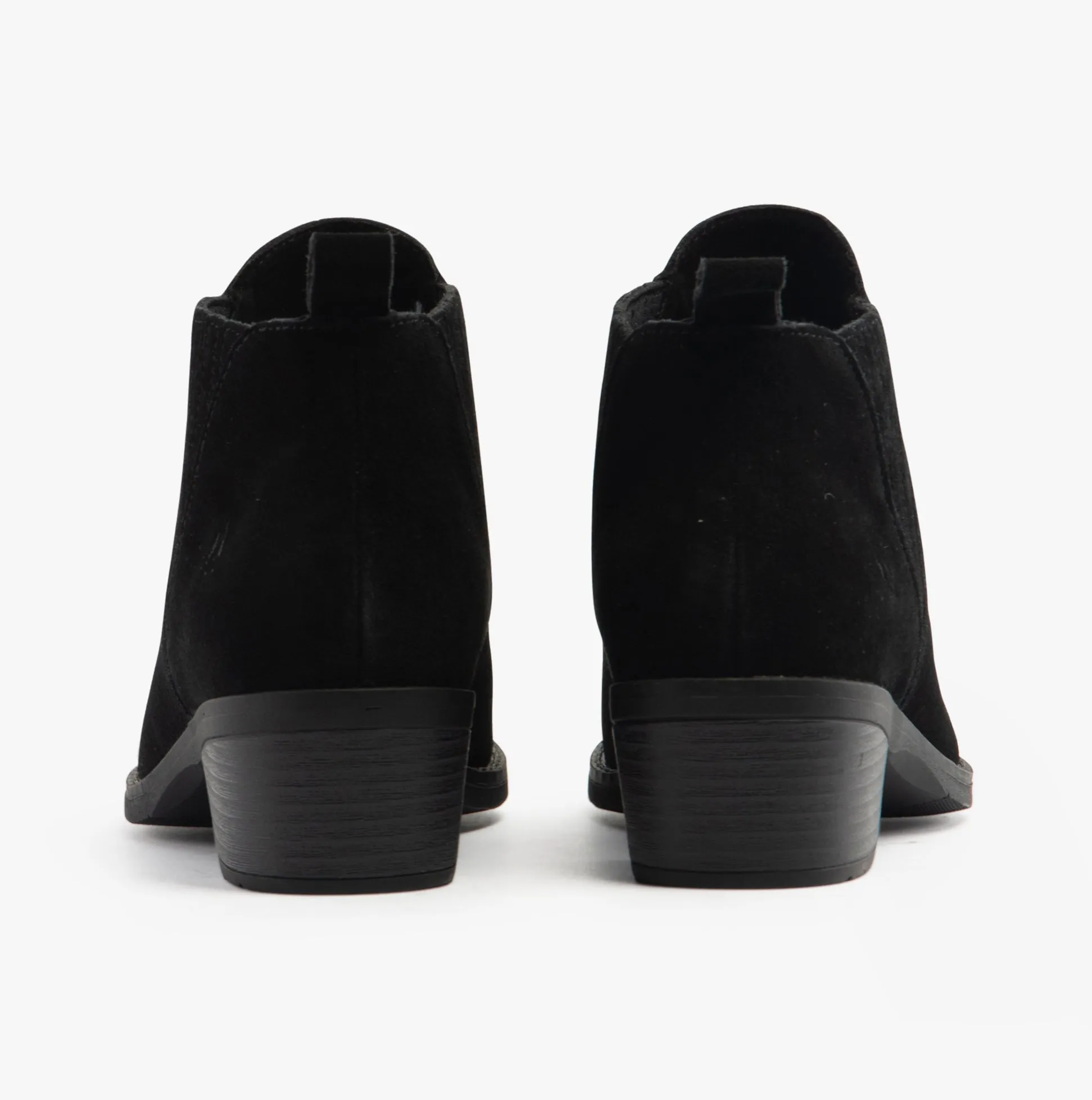 Hush Puppies ISOBEL Womens Leather Ankle Boots Black sold by Shuperb