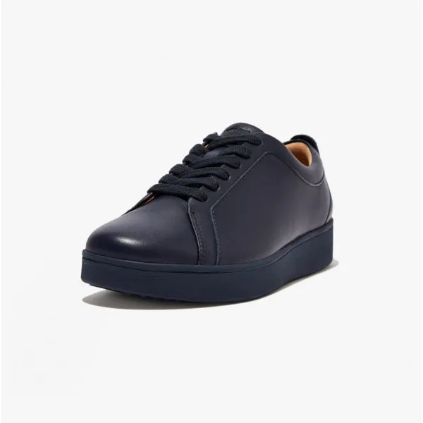 RALLY Ladies Leather Trainers All Midnight Navy sold by Shuperb product image thumbnail 5