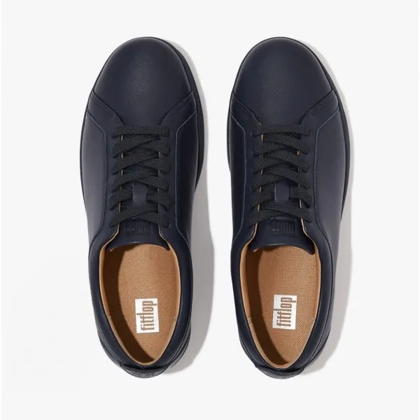 RALLY Ladies Leather Trainers All Midnight Navy sold by Shuperb product image thumbnail 3