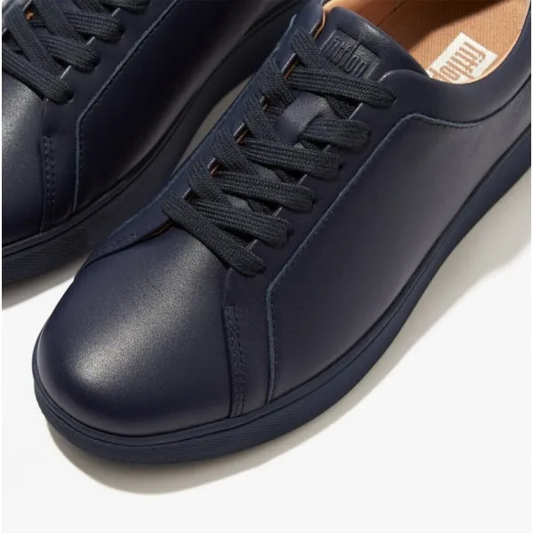 RALLY Ladies Leather Trainers All Midnight Navy sold by Shuperb product image thumbnail 2