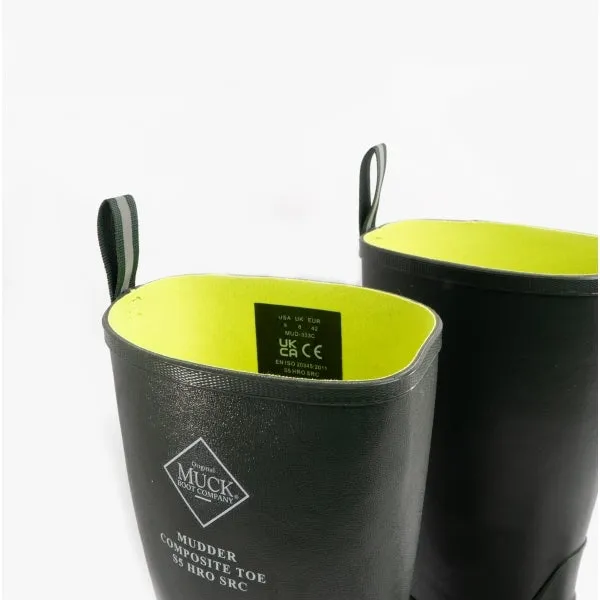 Muck Boots MUDDER TALL SAFETY Mens Rubber Wellington Boots Moss sold by Shuperb product image thumbnail 5