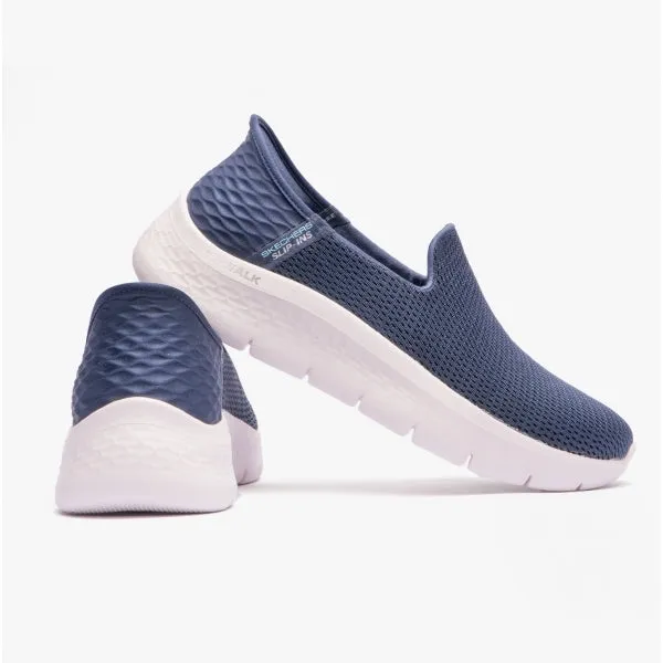 GO WALK FLEX Ladies Slip-On Trainers Navy sold by Shuperb product image thumbnail 5