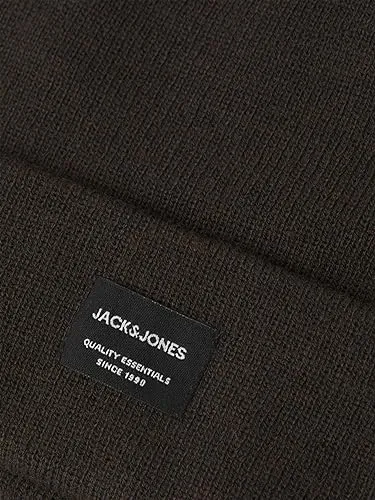 Jack & Jones DNA Mens Beanie Chocolate Torte sold by Shuperb product image thumbnail 2
