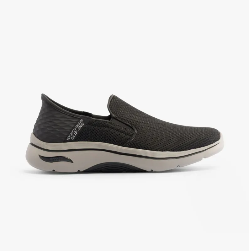 Skechers 216600/CHAR GO WALK ARCH FIT 2.0 - HANDS FREE 2 Mens Trainers Charcoal sold by Shuperb