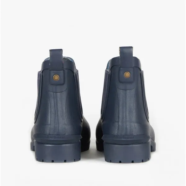 Barbour WILTON Womens Chelsea Wellington Boots Navy sold by Shuperb product image thumbnail 4