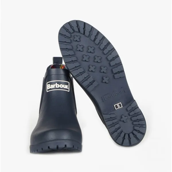 Barbour WILTON Womens Chelsea Wellington Boots Navy sold by Shuperb product image thumbnail 3