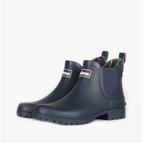 Barbour WILTON Womens Chelsea Wellington Boots Navy sold by Shuperb product image thumbnail 2