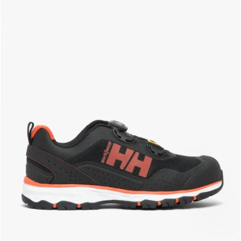 CHELSEA EVOLUTION BOA Mens Safety Trainers Black/Orange sold by Shuperb