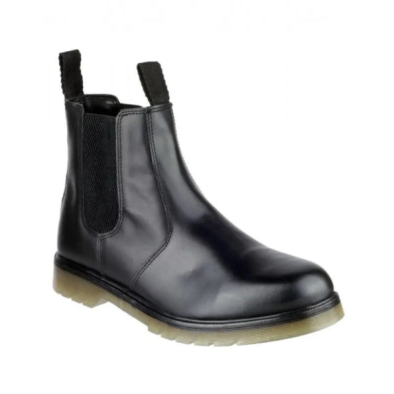 Amblers COLCHESTER Mens Leather Chelsea Boots Black sold by Shuperb
