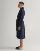 GANT ARCHIVE SHIELD TERRY Unisex Bathrobe Evening Blue sold by Shuperb