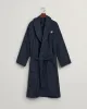 GANT ARCHIVE SHIELD TERRY Unisex Bathrobe Evening Blue sold by Shuperb