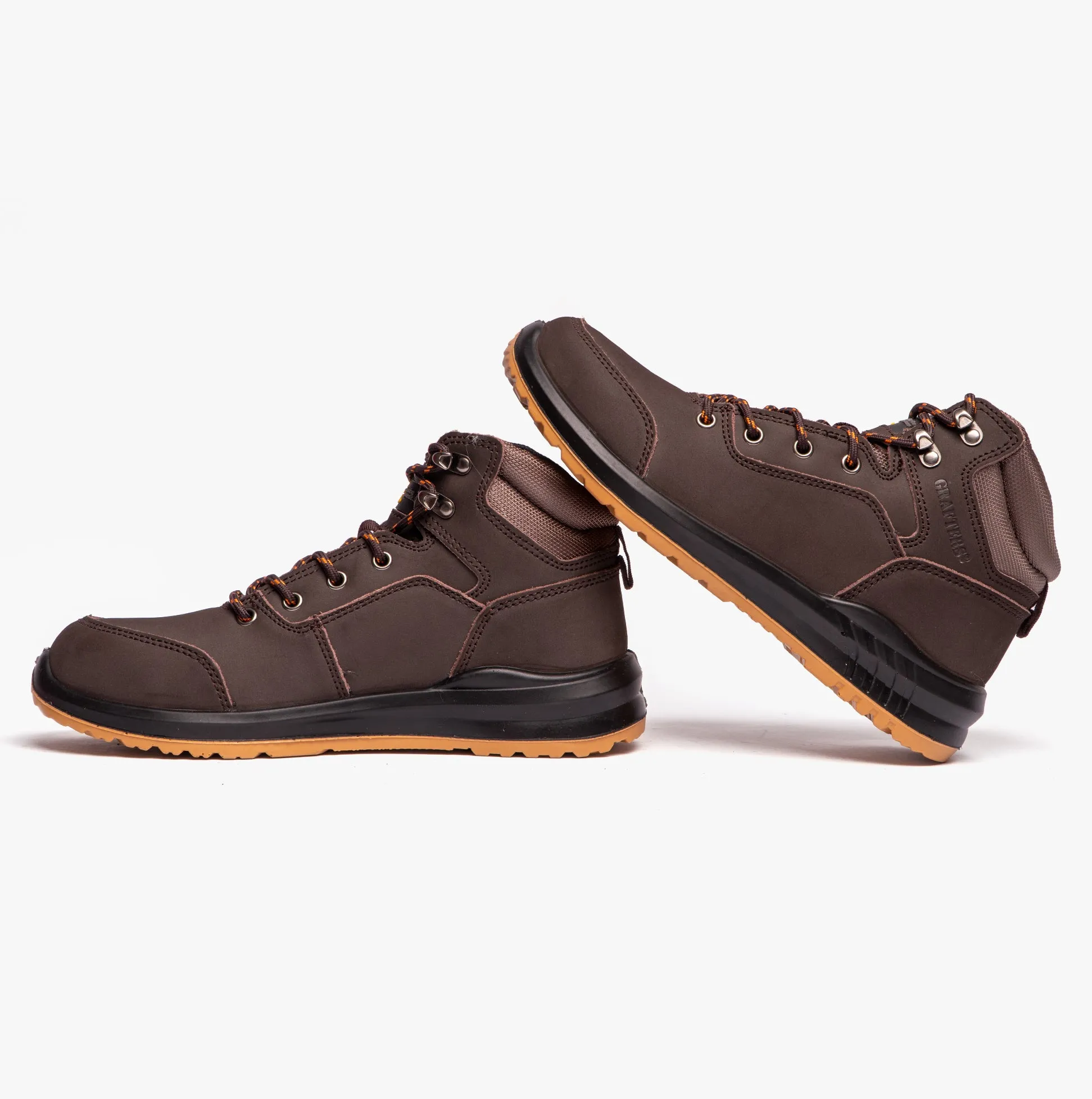 Grafters M513B Unisex Safety Boots Brown sold by Shuperb product image thumbnail 5
