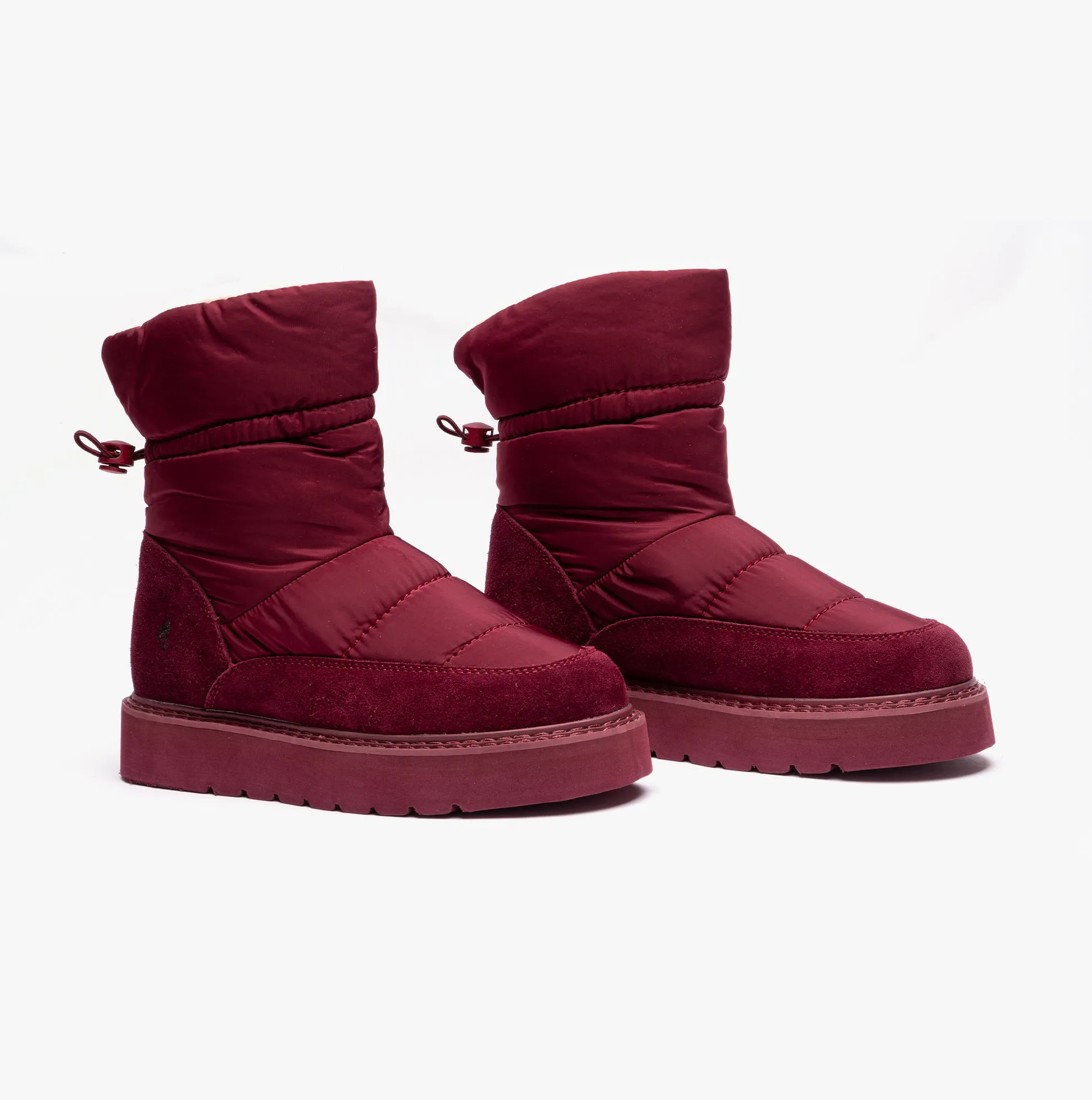 Hush Puppies HUSH PUFFIES Classic Womens Slippers Merlot sold by Shuperb product image thumbnail 2