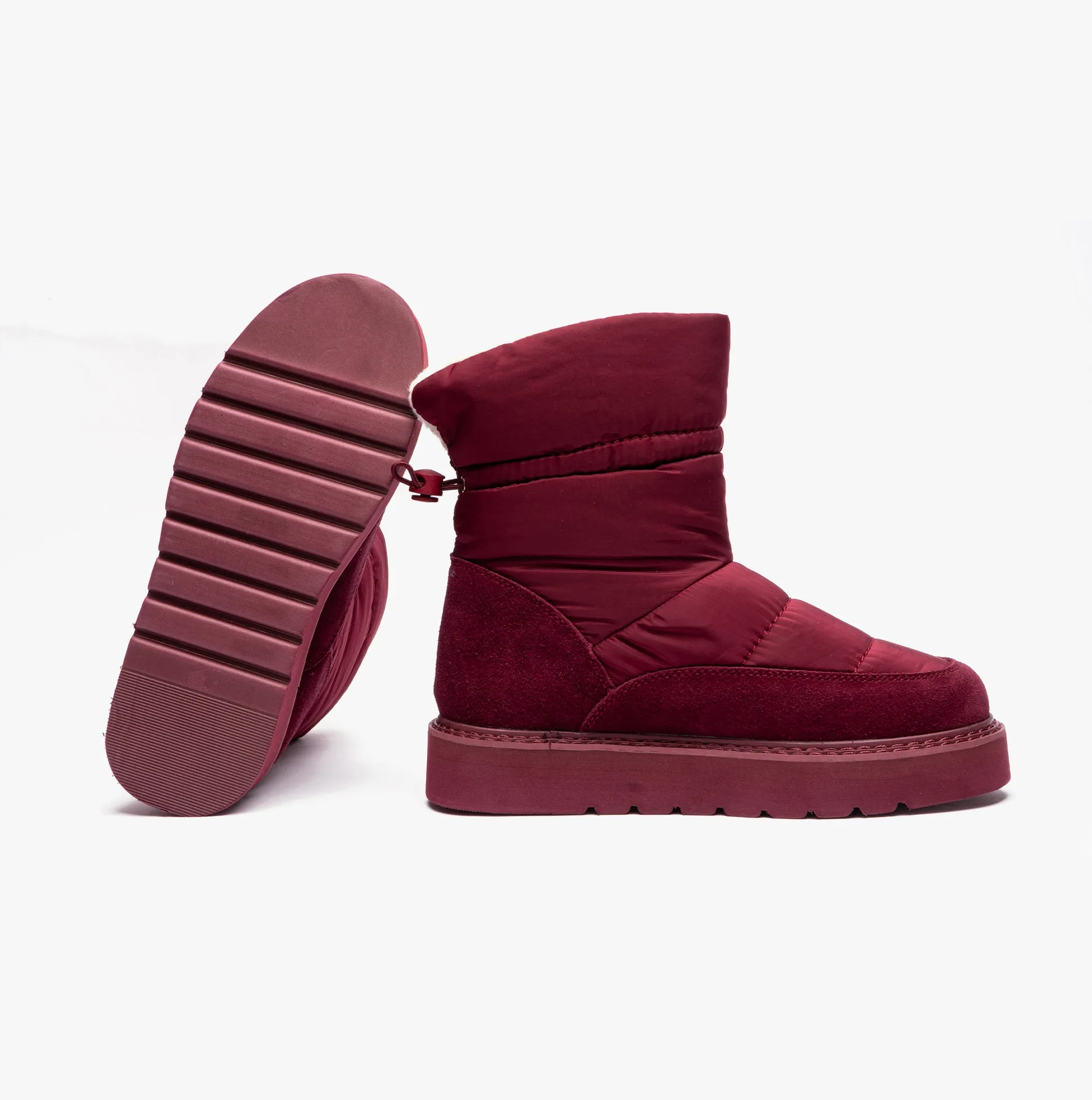 Hush Puppies HUSH PUFFIES Classic Womens Slippers Merlot sold by Shuperb product image thumbnail 5