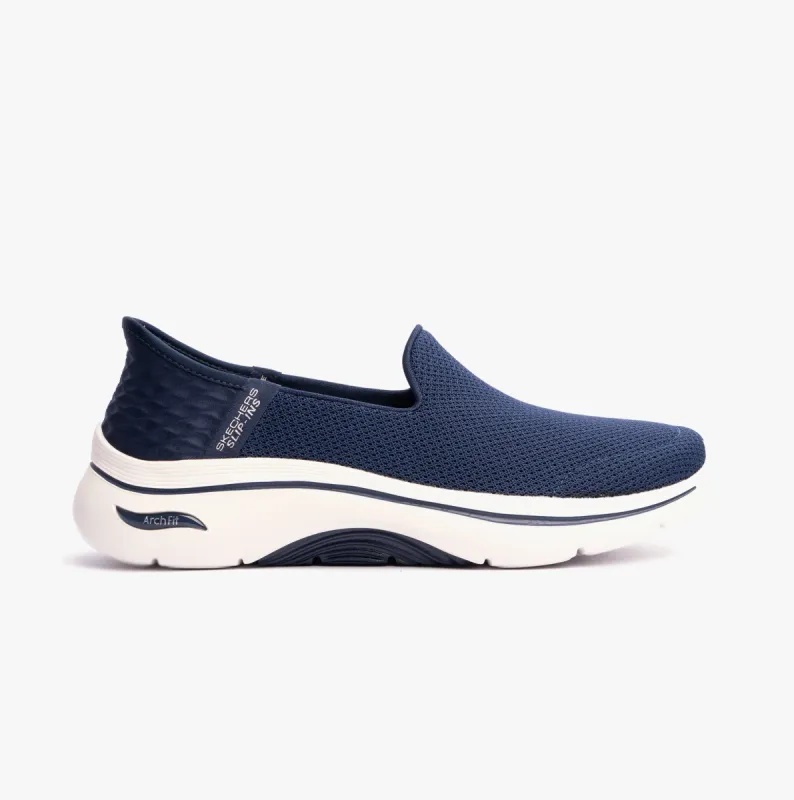 Skechers 125315/NVW GO WALK ARCH FIT 2.0 - DELARA Womens Trainers Navy/White sold by Shuperb