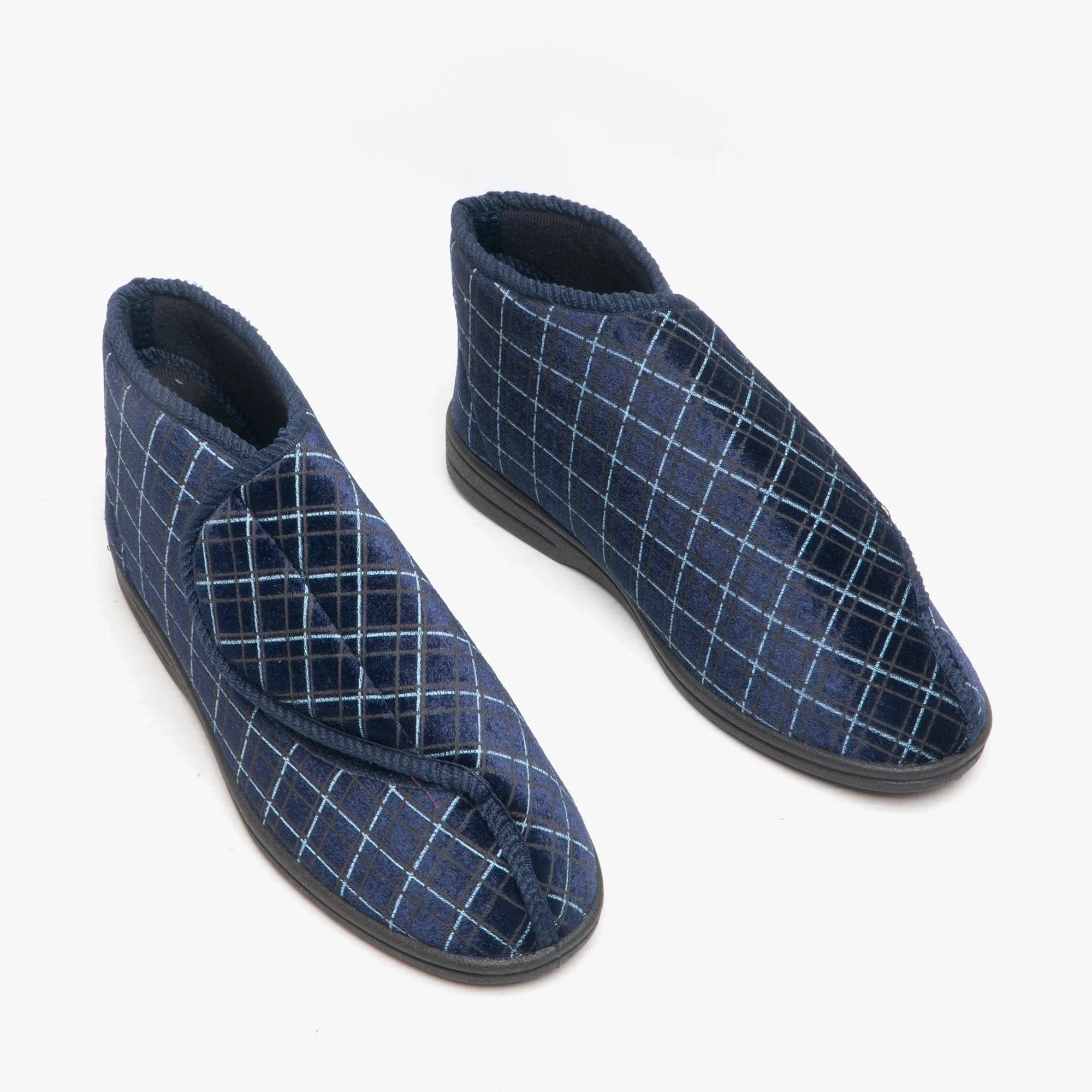 Zedzzz BERTIE Mens Boot Slippers Navy sold by Shuperb product image thumbnail 2