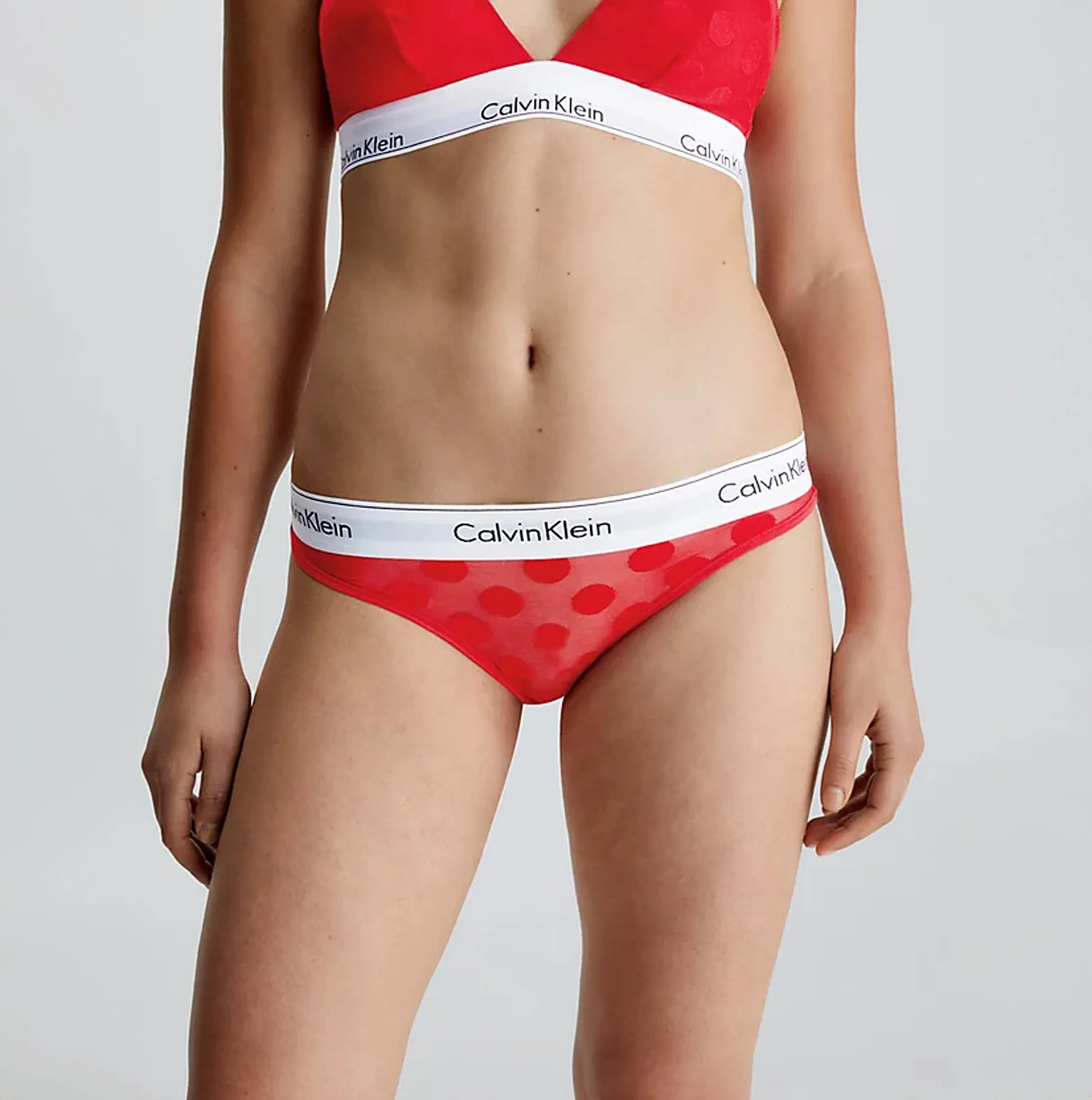 Calvin Klein BIKINI XAT Womens Bikini Rouge sold by Shuperb product image thumbnail 2