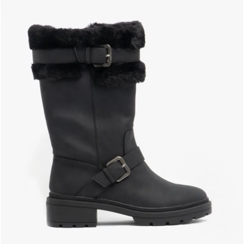 Rocket Dog IGLOO SANTEE Womens Tall Boots Black made by Rocket Dog