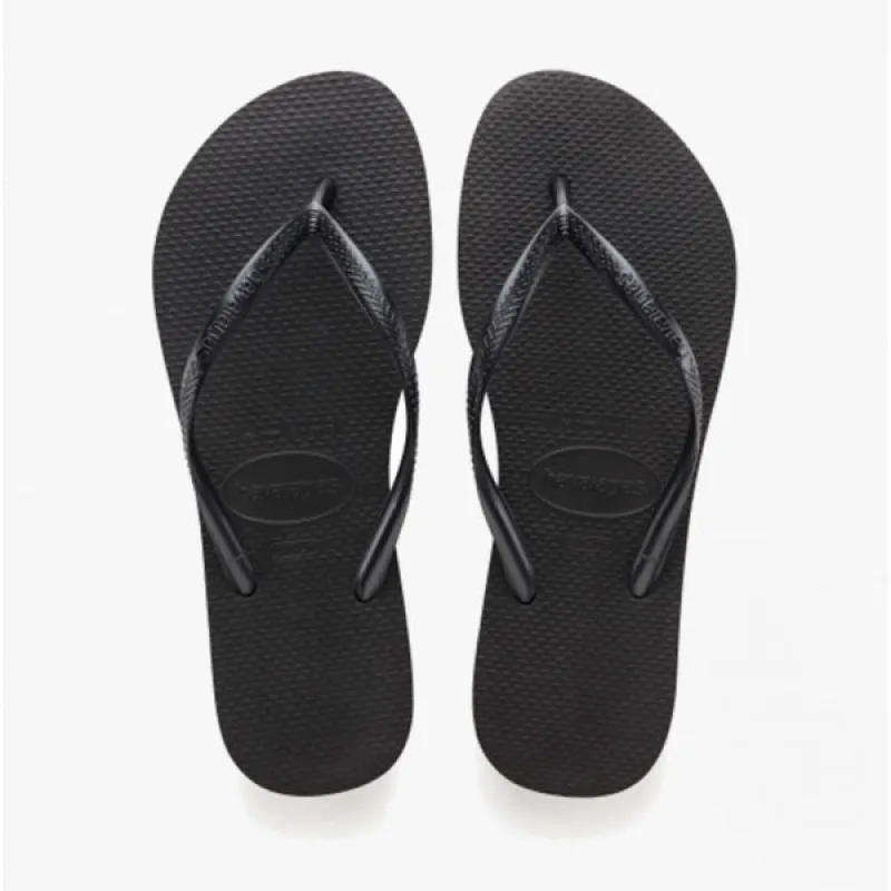 Havaianas HAV SLIM Womens Flip Flops Black sold by Shuperb