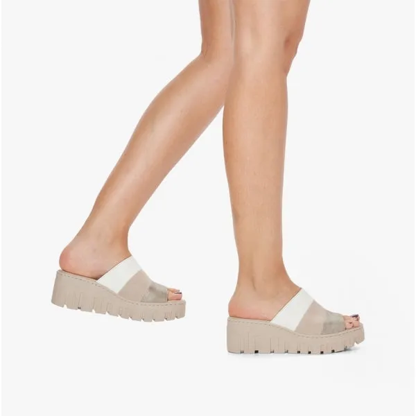 Rieker 68092-62 Womens Mules Beige Multi sold by Shuperb product image thumbnail 2