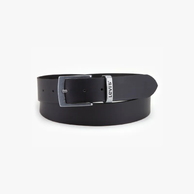 HEBRON Mens Casual Belt Black sold by Shuperb