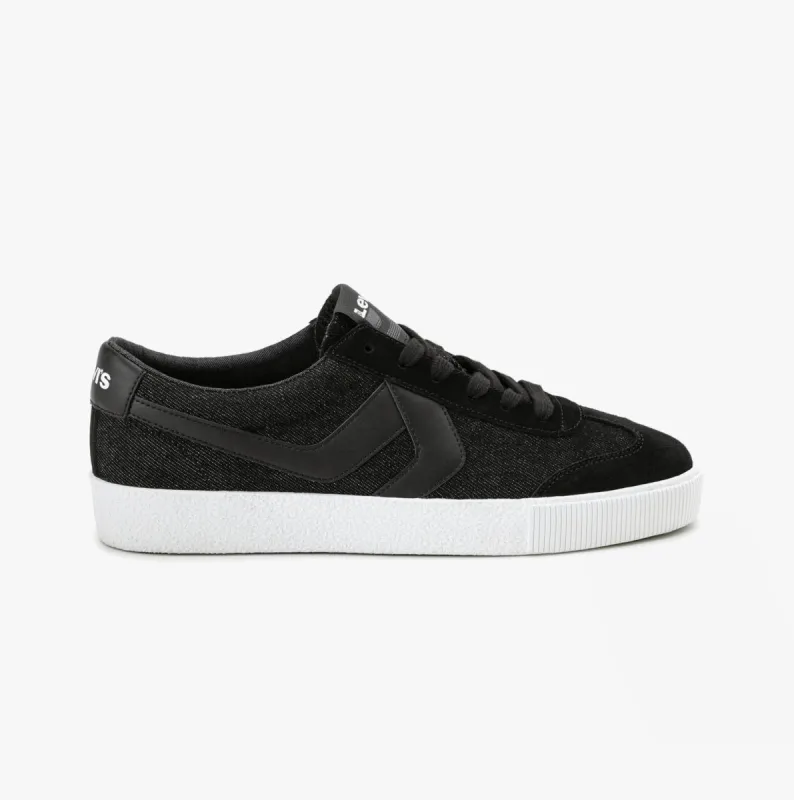 Levi's SNEAK Mens Trainers Regular Black sold by Shuperb