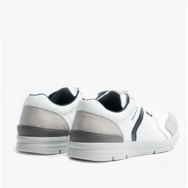 Rieker 16426-40 Mens Trainers White Combi sold by Shuperb product image thumbnail 5