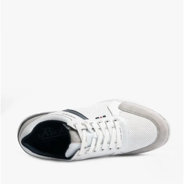 Rieker 16426-40 Mens Trainers White Combi sold by Shuperb product image thumbnail 4