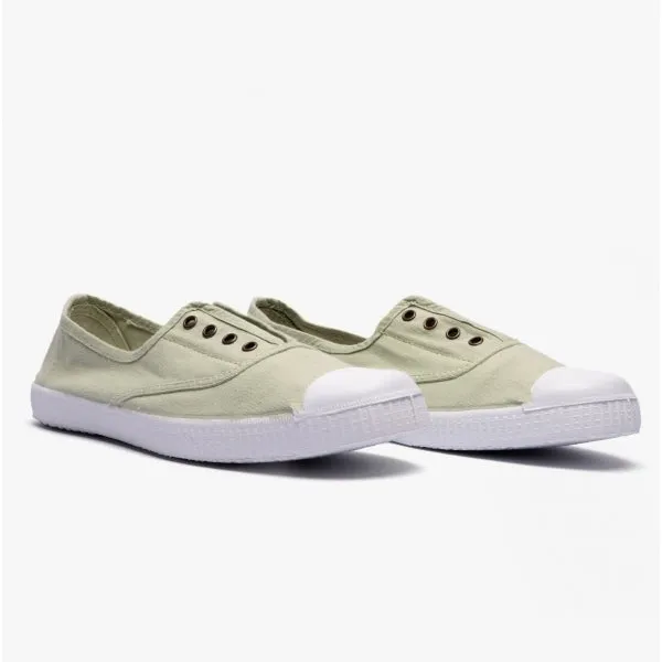 1915 INGLESA DREC Womens Canvas Pumps Wasabi sold by Shuperb product image thumbnail 2