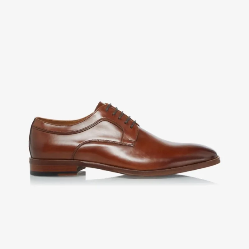 Dune London SPARROWS Mens Leather Shoes Brown sold by Shuperb
