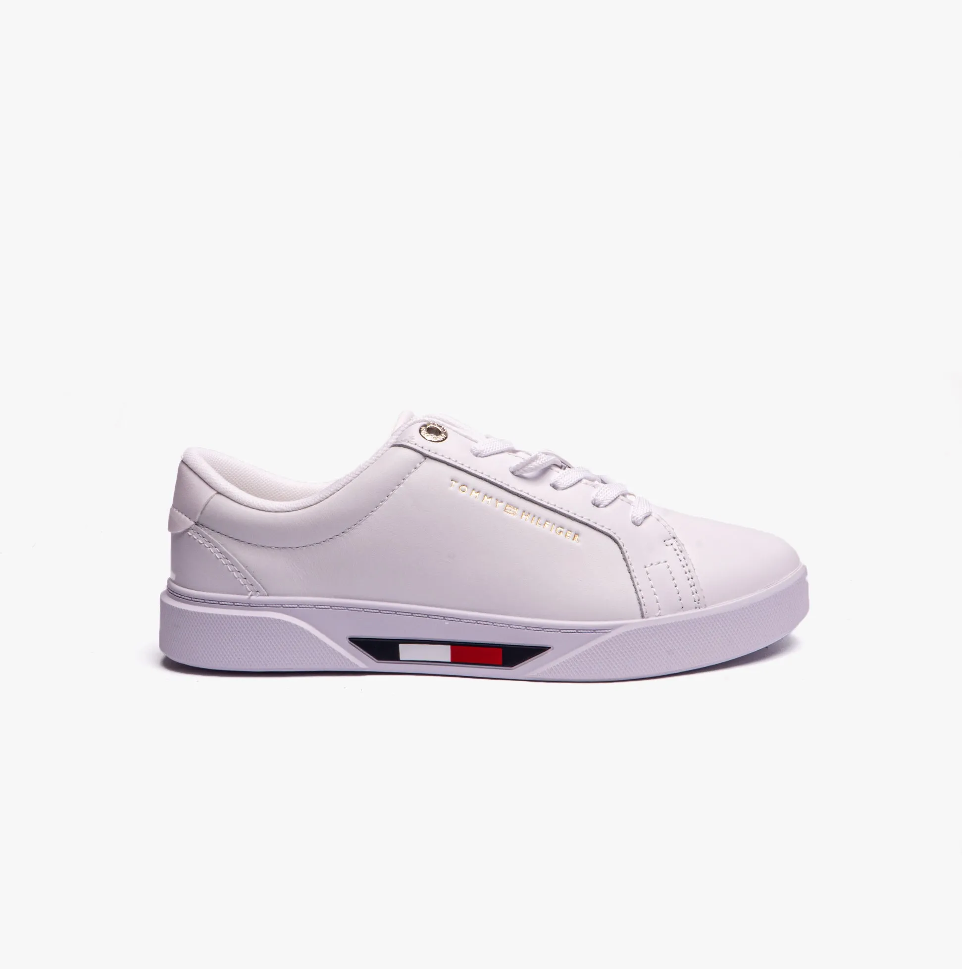GLOBAL STRIPES COURT Womens Trainers White sold by Shuperb
