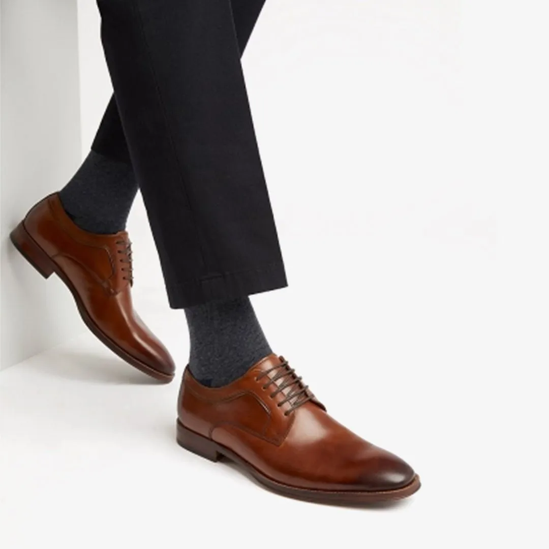 Dune London SPARROWS Mens Leather Shoes Brown sold by Shuperb product image thumbnail 4