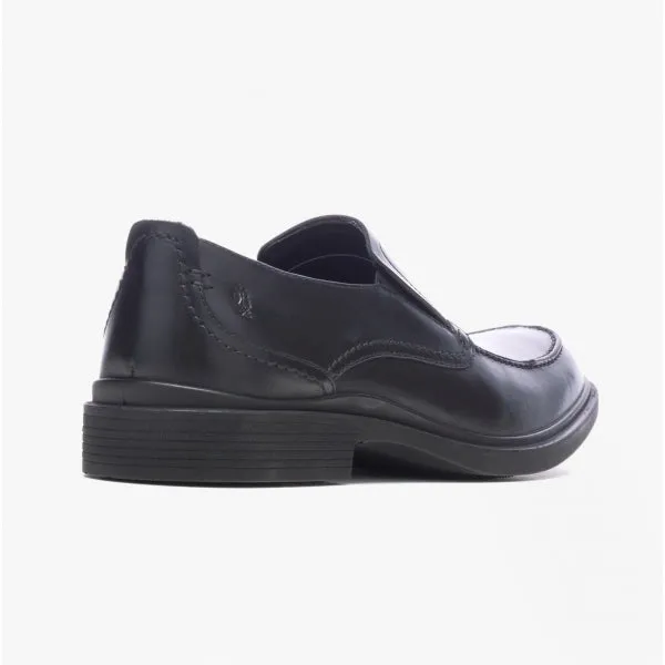 VICTOR Mens Leather Slip-On Shoes Black sold by Shuperb product image thumbnail 4