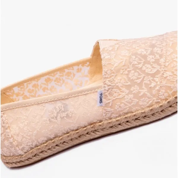 ALPARGATA ROPE Ladies Posy Lace Espadrille Natural sold by Shuperb product image thumbnail 5