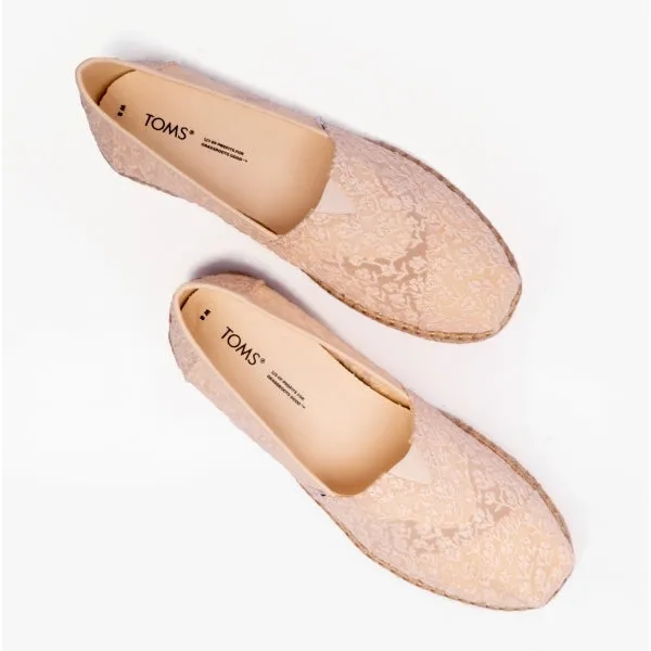 ALPARGATA ROPE Ladies Posy Lace Espadrille Natural sold by Shuperb product image thumbnail 4