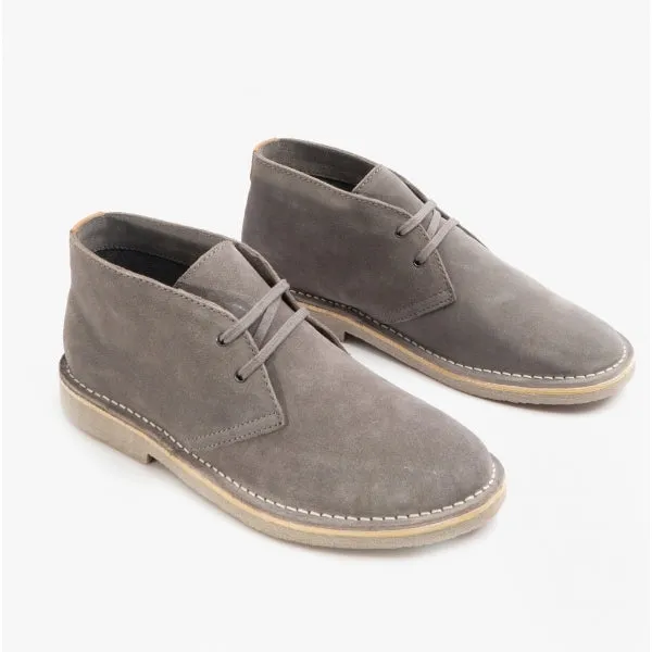 Hush Puppies SAMUEL Mens Chukka Boots Grey sold by Shuperb product image thumbnail 2