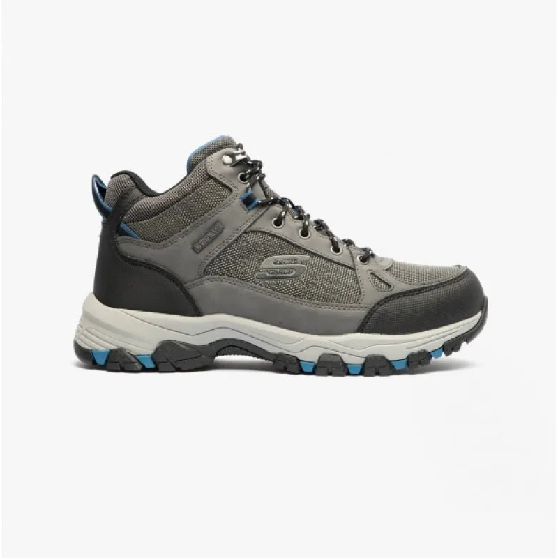 SELMEN-MELANO Mens Waterproof Boots Grey/Light Blue sold by Shuperb