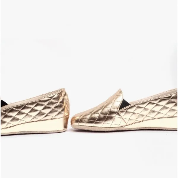 Chaleur CAMILA Womens Full Slippers Gold sold by Shuperb product image thumbnail 5