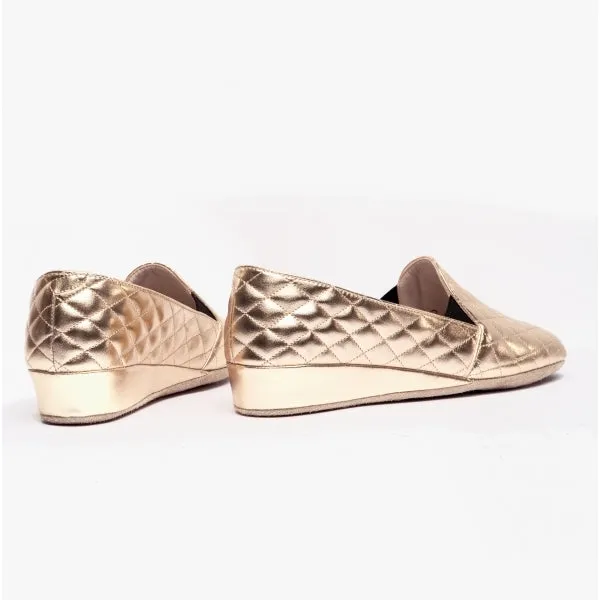 Chaleur CAMILA Womens Full Slippers Gold sold by Shuperb product image thumbnail 3