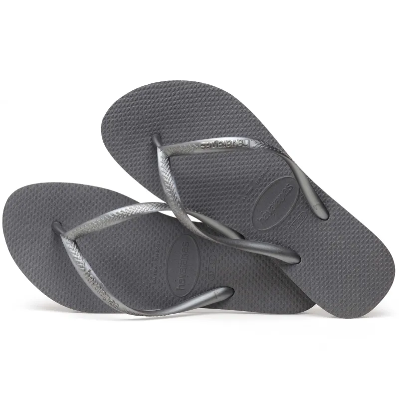HAV SLIM Ladies Flip Flops Steel Grey sold by Shuperb