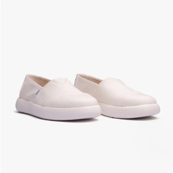 ALPARGATA MALLOW Ladies Chunky Slip-On Espadrilles White sold by Shuperb product image thumbnail 2