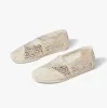 TOMS ALPARGATA Womens Crochet Espadrille Natural sold by Shuperb