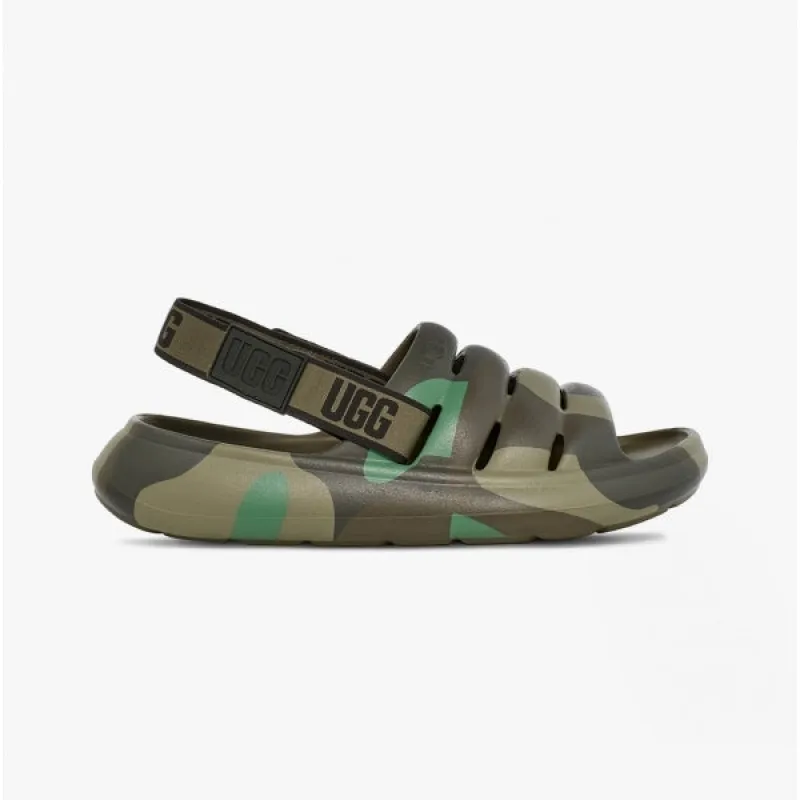 SPORT YEAH CAMO POP Mens Sandals Green Moss sold by Shuperb