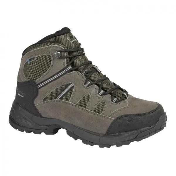 Hi-Tec BANDERA Mens Hiking Boots Olive/Charcoal/Black sold by Shuperb