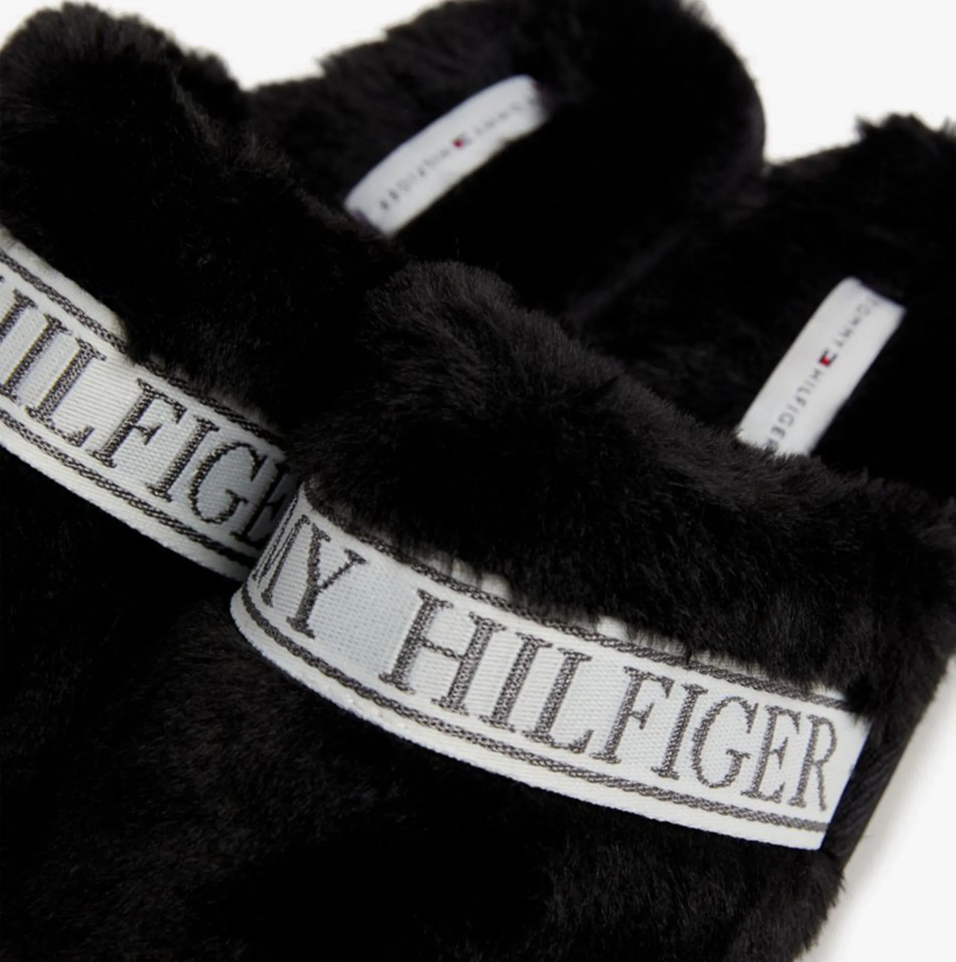 Tommy Hilfiger TOMMY FUR HOTEL Womens Slippers Black sold by Shuperb product image thumbnail 3