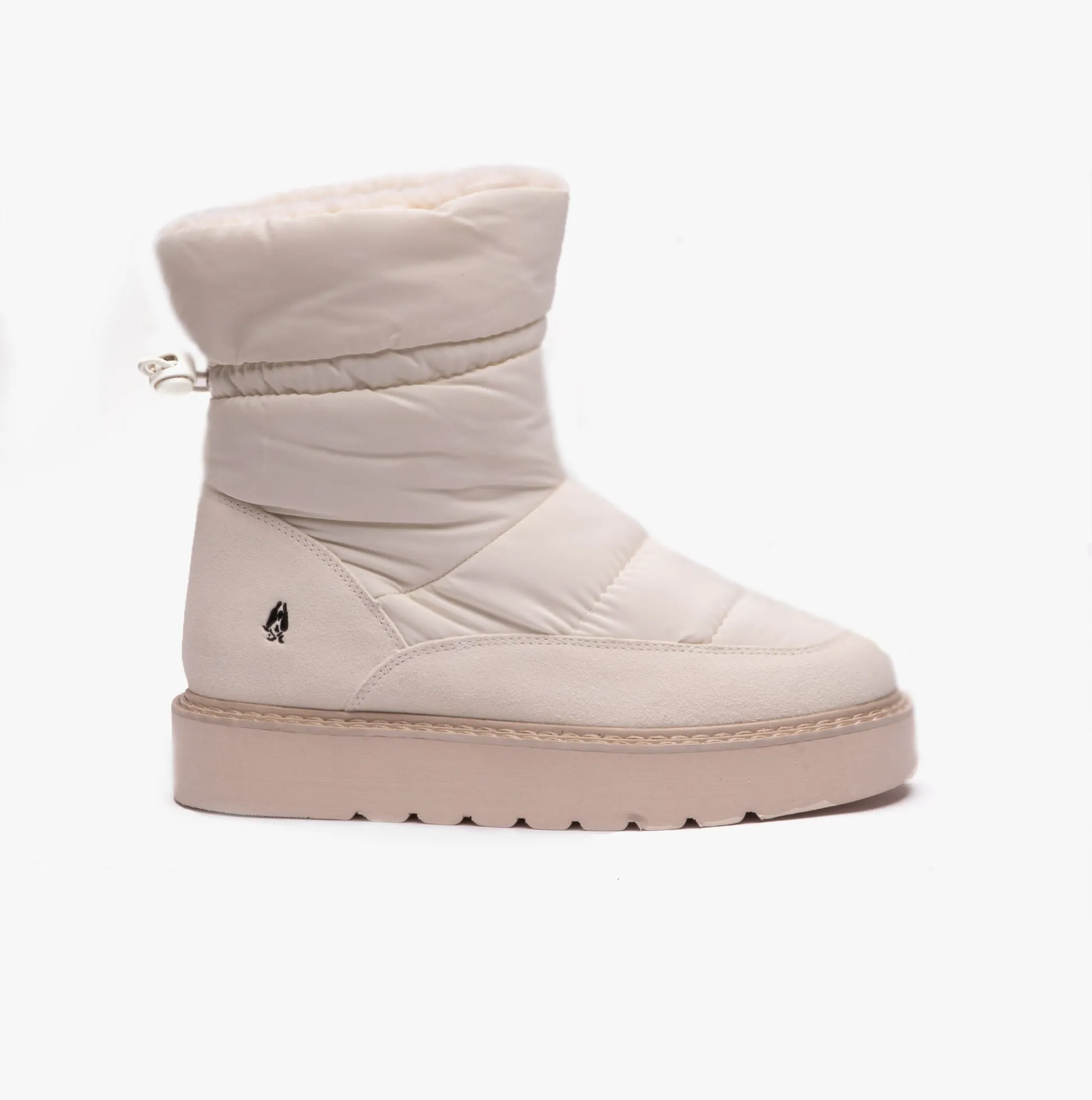 Hush Puppies HUSH PUFFIES Classic Womens Slippers White sold by Shuperb